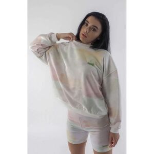 (3/$25)‎ Wknd Apparel Women's Large Watercolor Tie Dye Sweatshirt